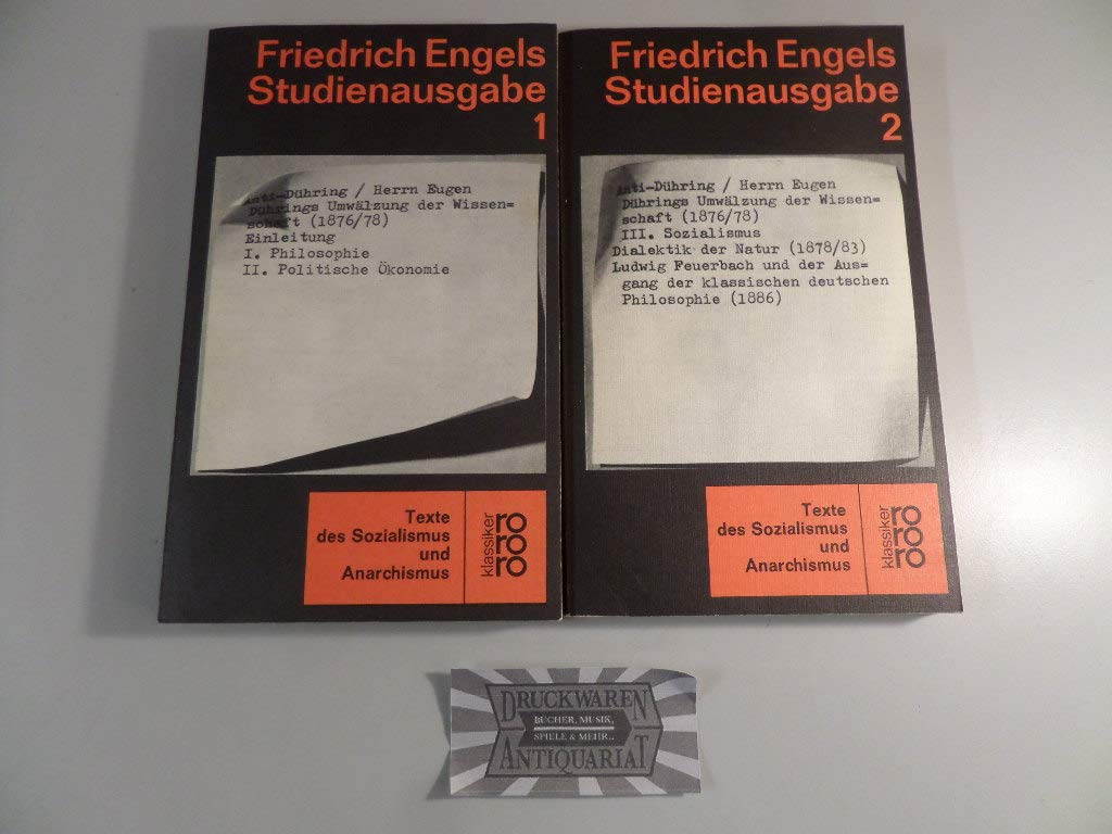 Studienausgabe II. ( Texte des Sozialismus und Anarchismus.) Politics & History