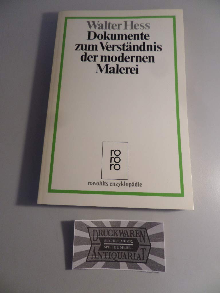 Dokumente zum Verständnis der modernen Malerei Film, Art & Culture