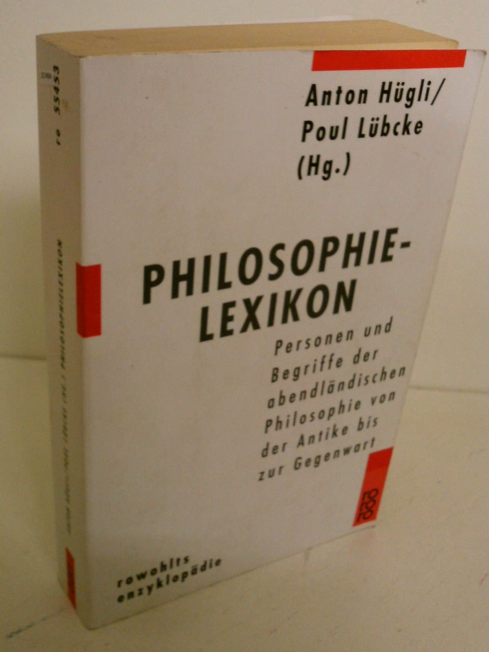 Philosophielexikon. Personen und Begriffe der abendländischen Philosophie von der Antike bis zur Gegenwart Philosophy
