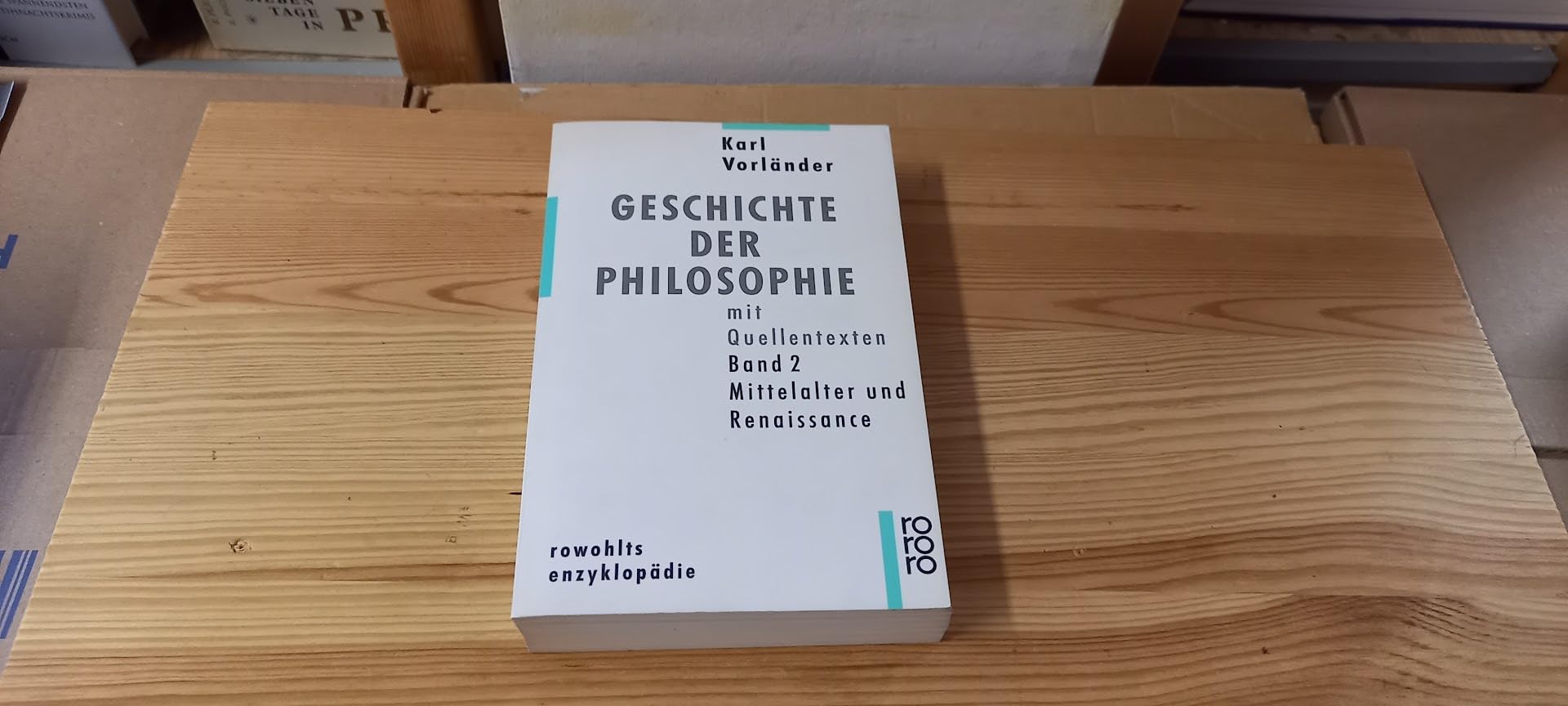 Geschichte der Philosophie mit Quellentexten: Band 2: Mittelalter und Renaissance Philosophy