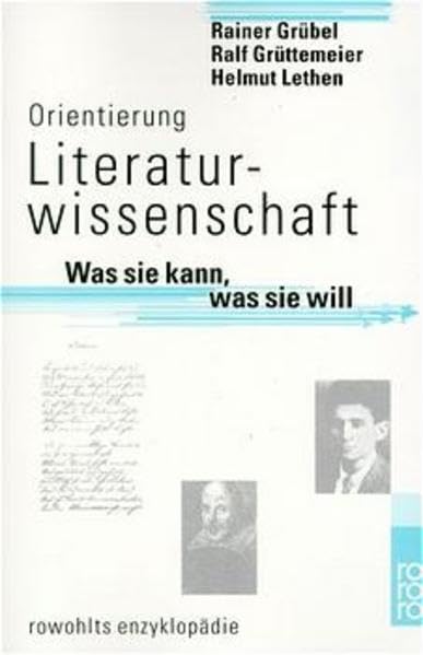Orientierung Literaturwissenschaft: Was sie kann, was sie will (Orientierung Studium) Books