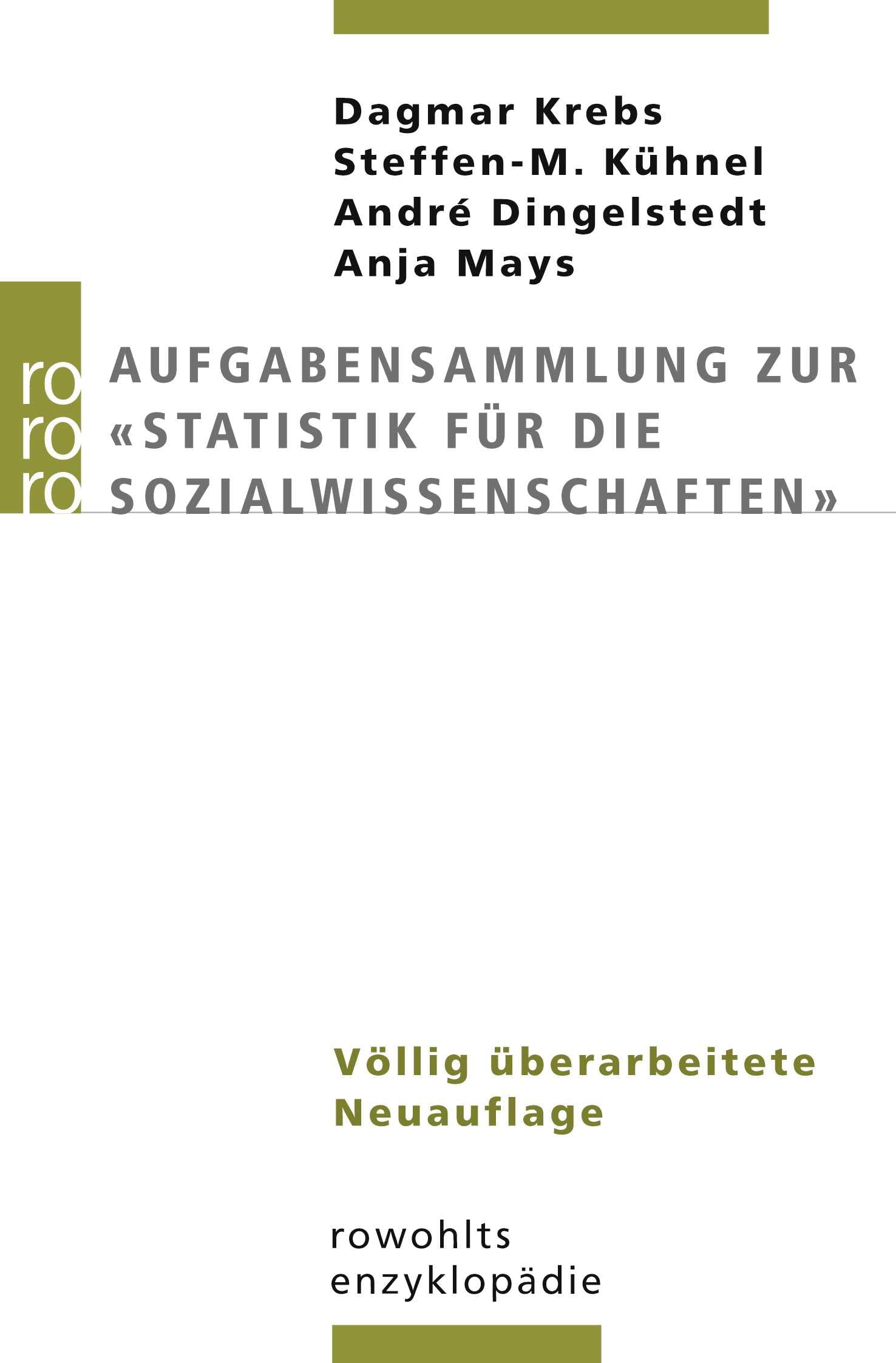 Aufgabensammlung zur "Statistik für die Sozialwissenschaften" Natural Sciences