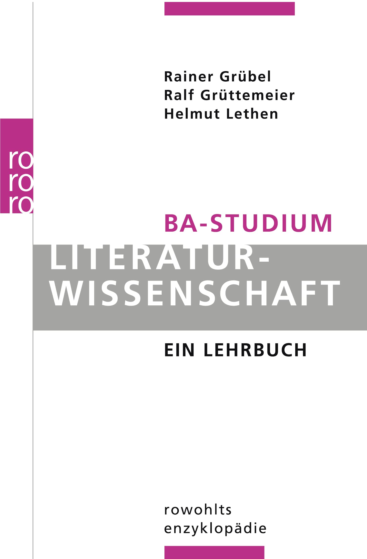 BA-Studium Literaturwissenschaft: Ein Lehrbuch Contemporary literature