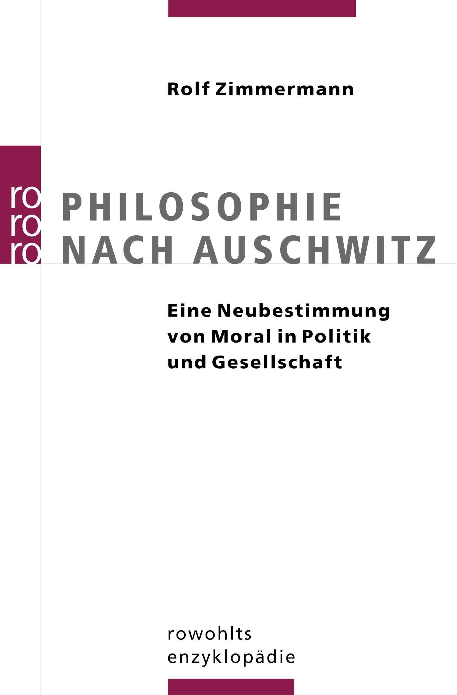 Philosophie nach Auschwitz Philosophy