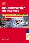 Bekanntwerden im Internet: Wege zur optimalen Webpräsenz Books