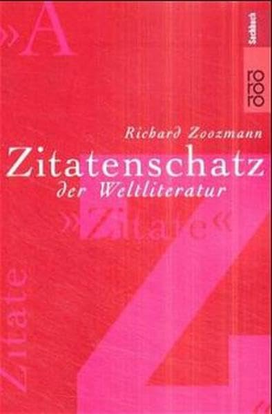 Zitatenschatz der Weltliteratur Reference Books