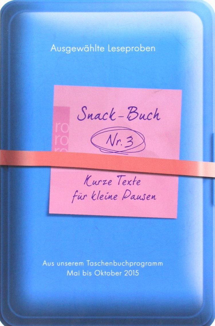 Product Image: Snack-Buch Nr. 3