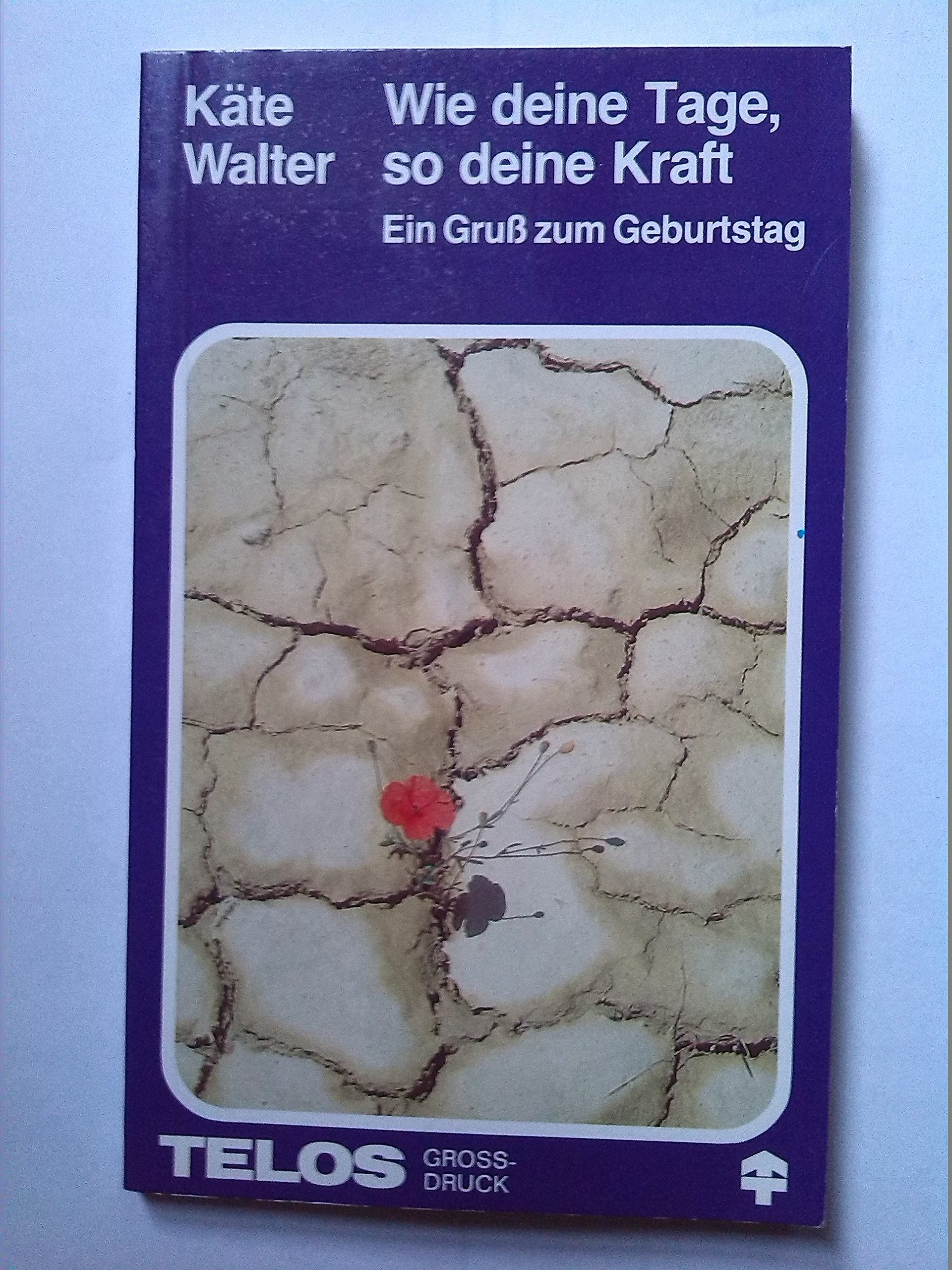 Wie deine Tage, so deine Kraft. Ein Gruss zum Geburtstag. Großdruck Fiction
