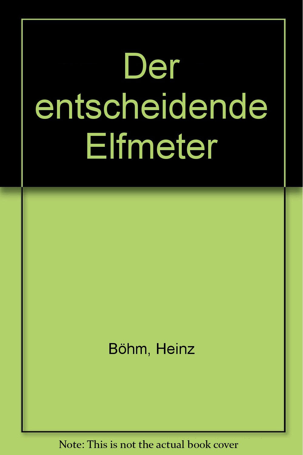 Product Image: Der entscheidende Elfmeter
