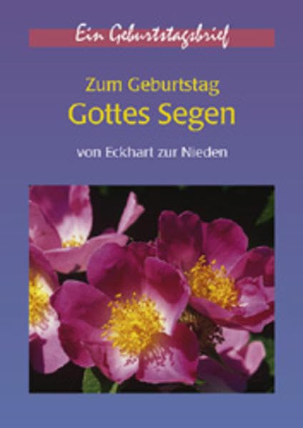 Zum Geburtstag Gottes Segen (Johannis-Grussbriefe) Religion & Esotericism