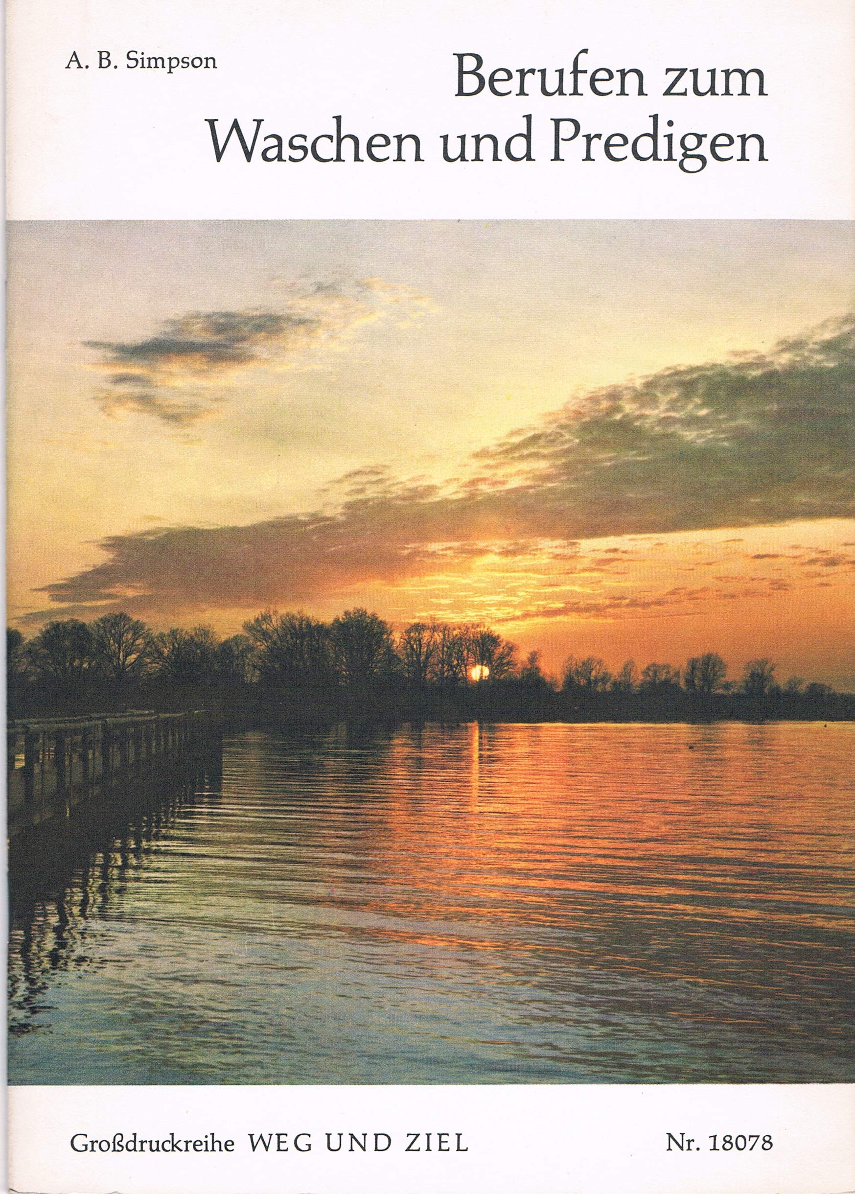 Product Image: Berufen zum Waschen und Predigen