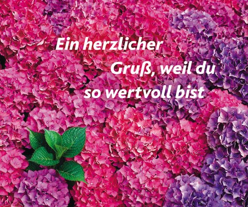 Ein herzlicher Gruß, weil du so wertvoll bist Lifestyle