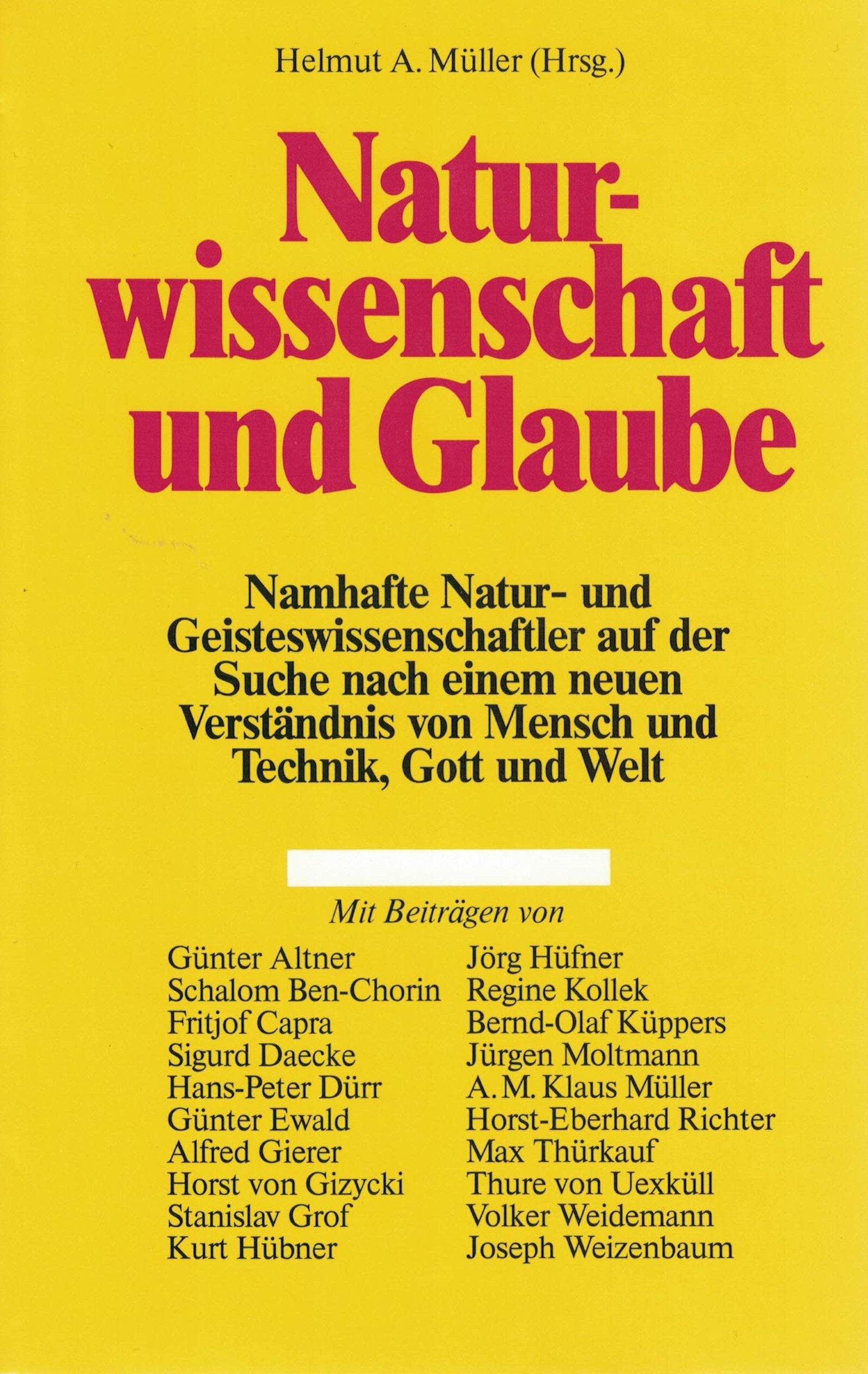 Naturwissenschaft und Glaube Philosophy