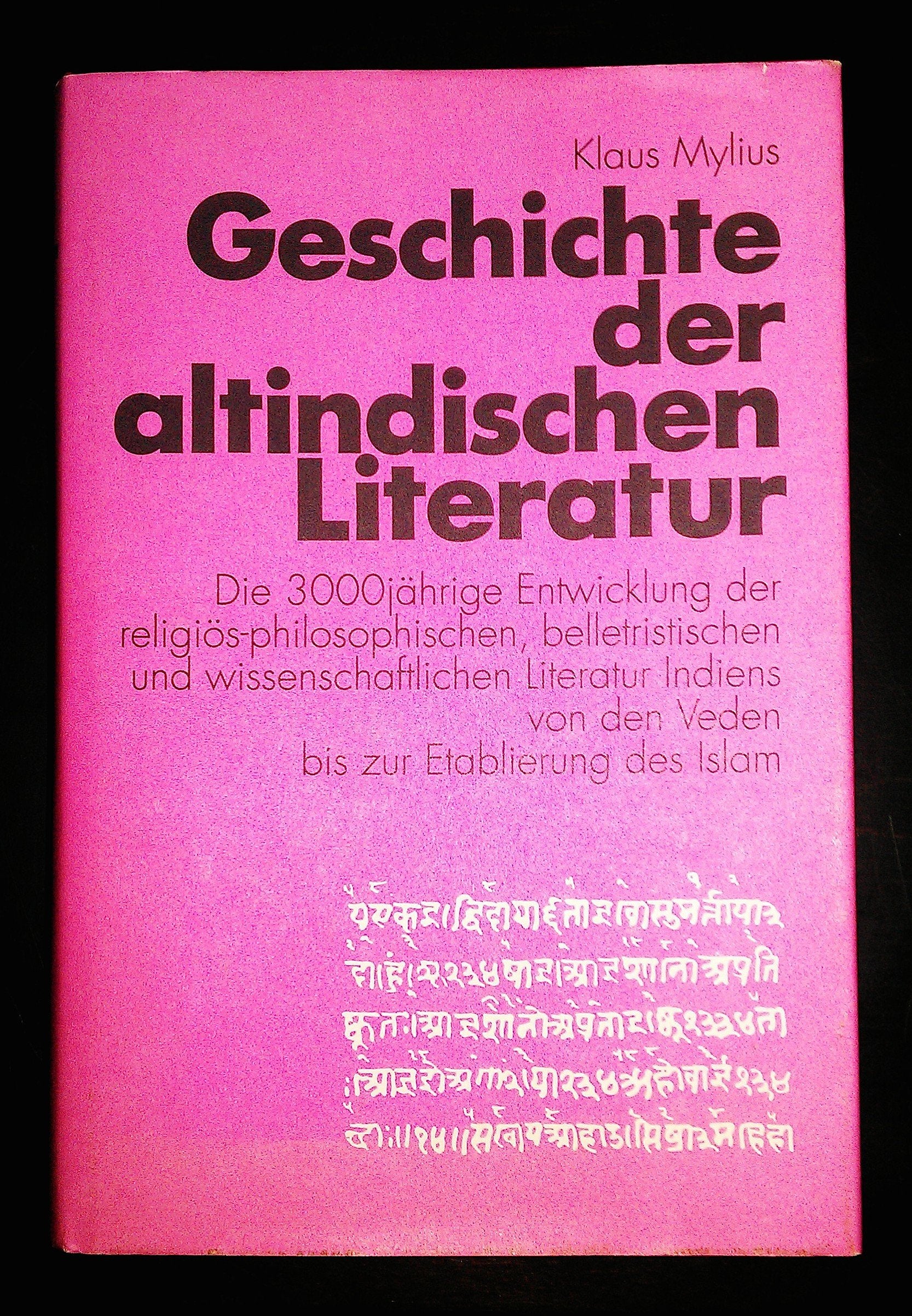 Geschichte der altindischen Literatur Philosophy