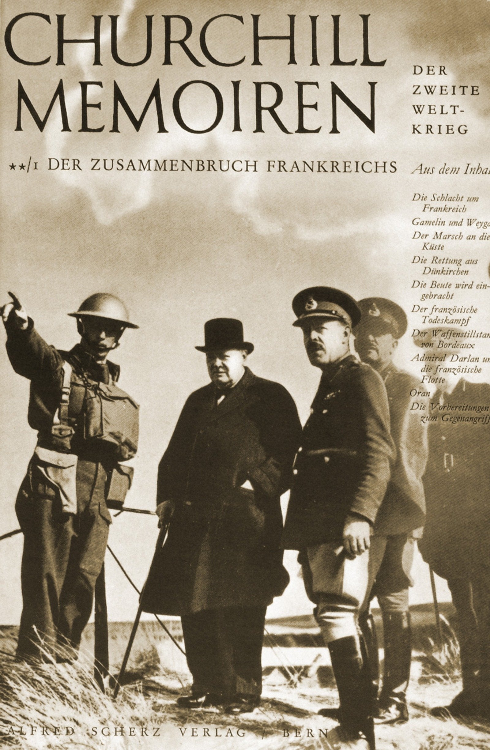 Churchill Memoiren: Band 2/1: Der Zusammenbruch Frankreichs. 10 Mai bis August 1940 Memories