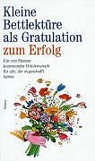 Kleine Bettlektüre als Gratulation zum Erfolg Lifestyle