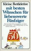 Kleine Bettlektüre mit den besten Wünschen für liebenswerte Fünfziger Lifestyle