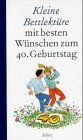 Kleine Bettlektüre mit den besten Wünschen zum 40. Geburtstag Lifestyle