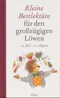 Kleine Bettlektüre für den großzügigen Löwen Lifestyle