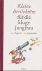 Kleine Bettlektüre für die kluge Jungfrau Lifestyle