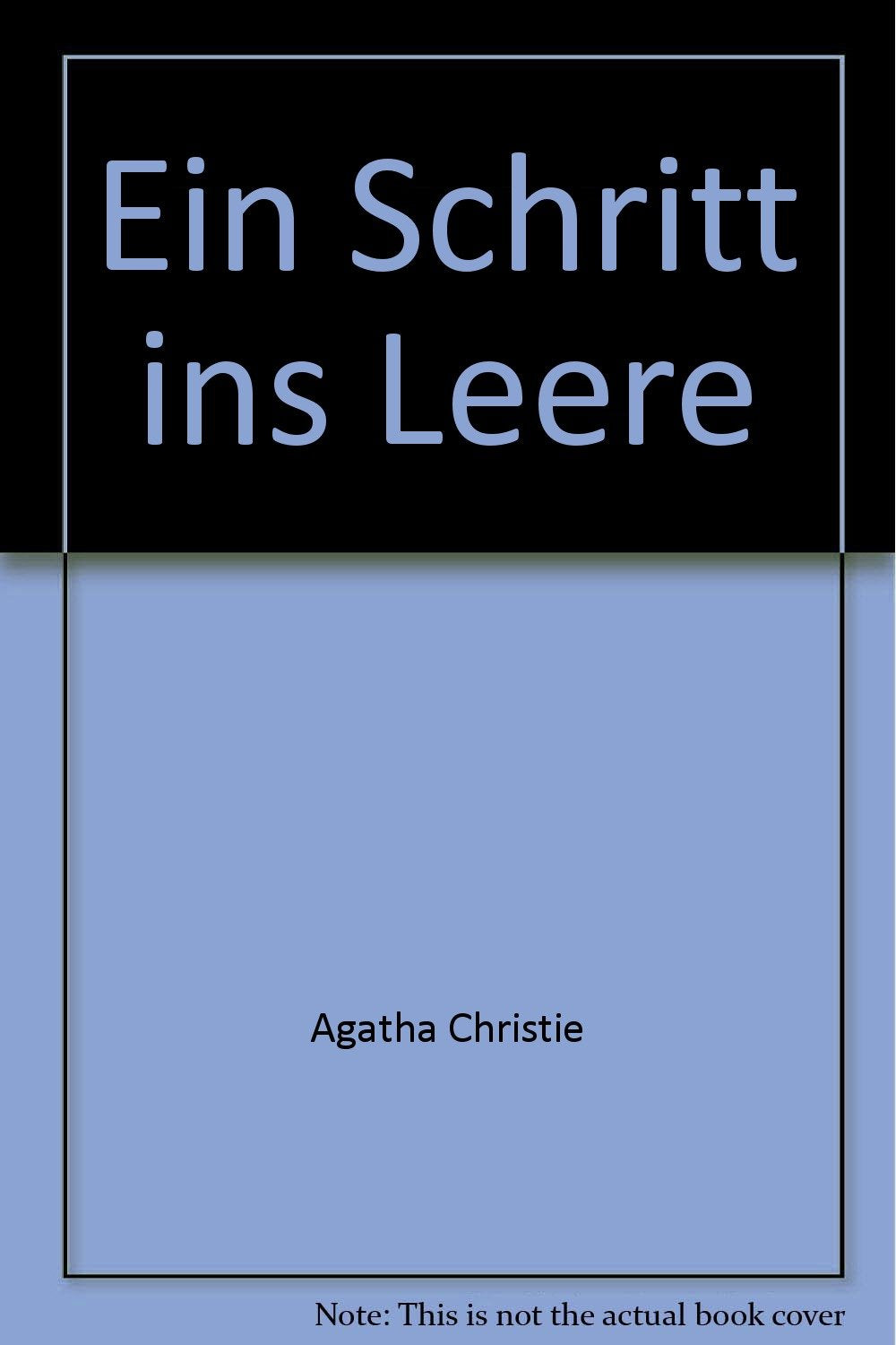 Ein Schritt ins Leere (Christie-Jubiläums-Edition) Contemporary literature