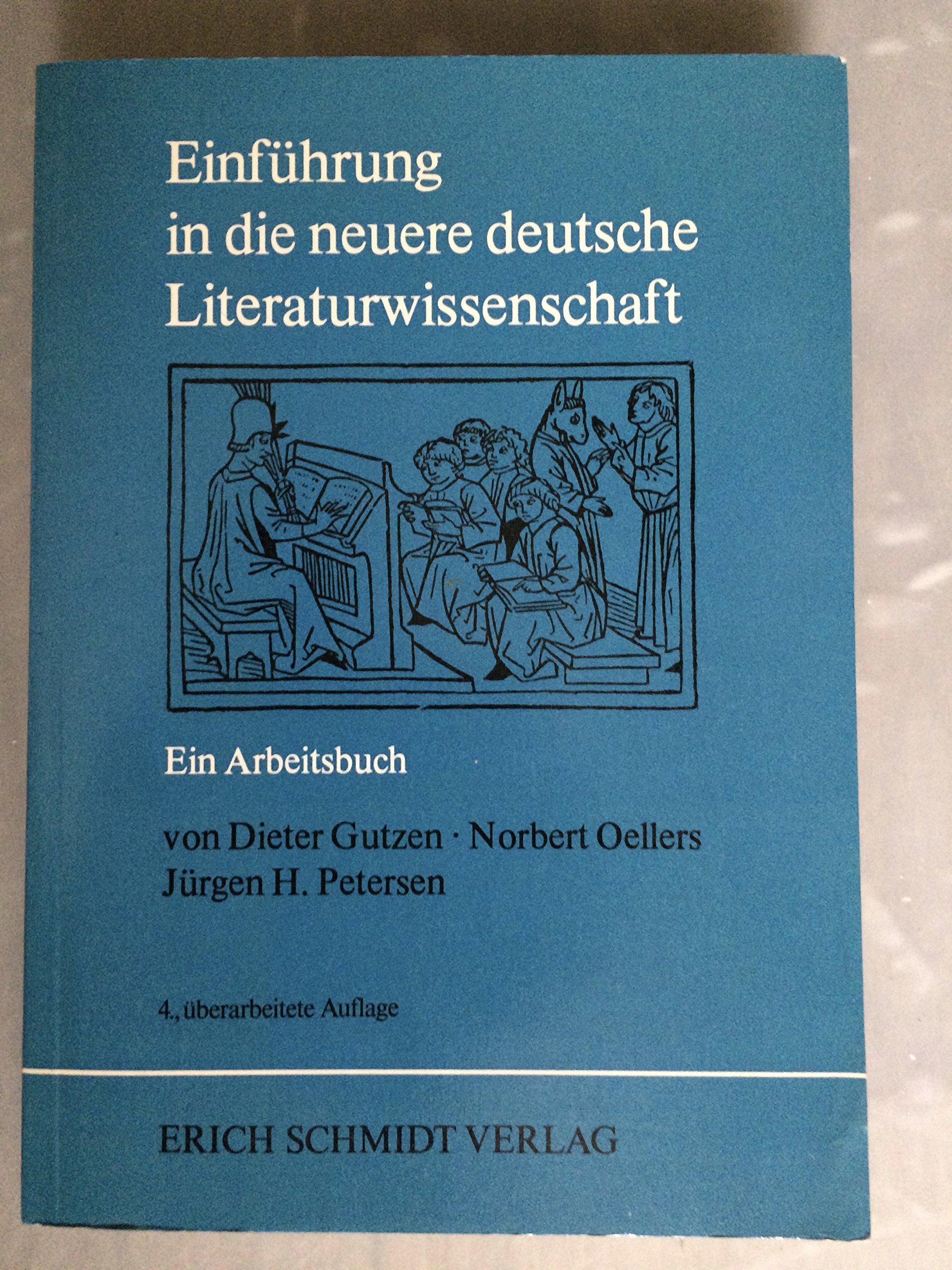 Einfuhrung in Die Neuere Deutsche Literaturwissenschaft: Ein Arbeitsbuch. Books