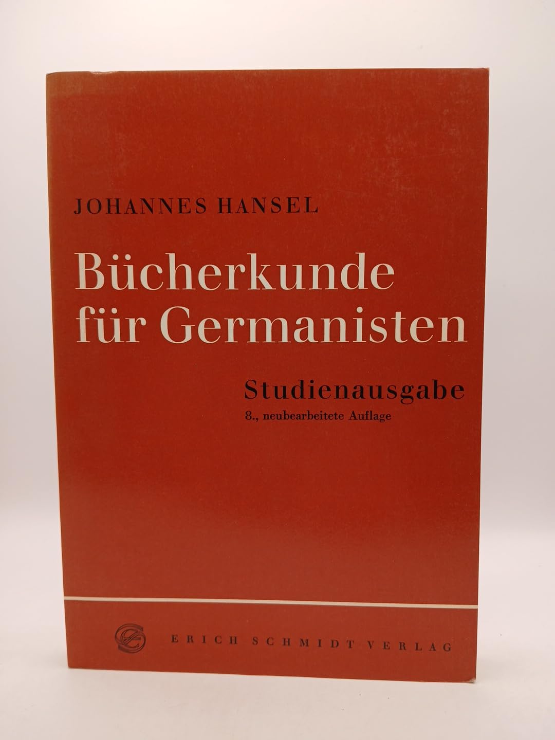 Bücherkunde für Germanisten - Studienausgabe Natural Sciences