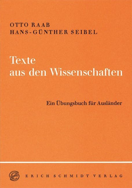 Texte aus den Wissenschaften Foreign Languages ​​& Dictionaries
