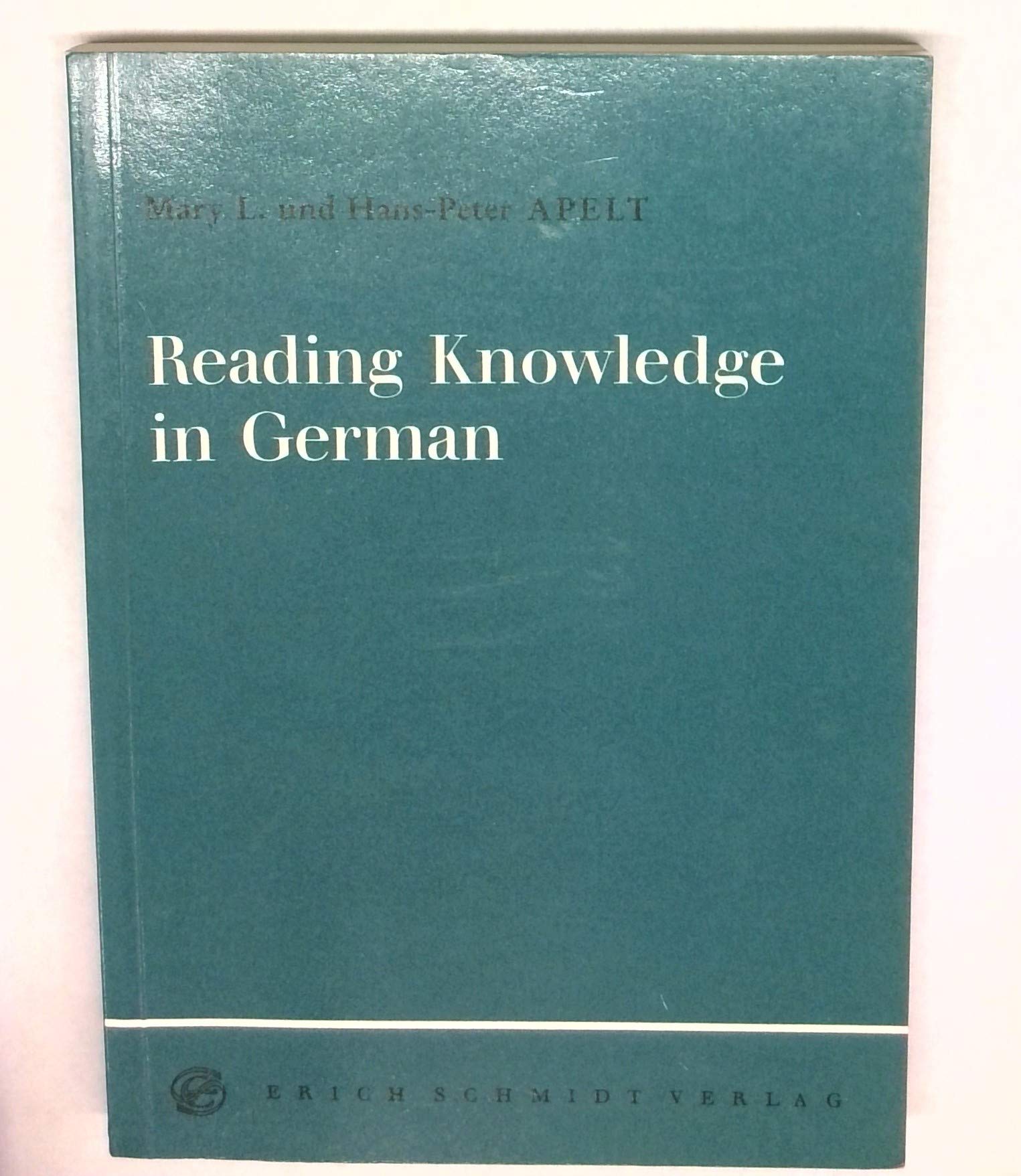 Reading Knowledge in German: A Course for Art Historians and Archaeologists. Ein englisch-deutscher Lesekurs für Kunstgeschichte und Archäologie Film, Art & Culture