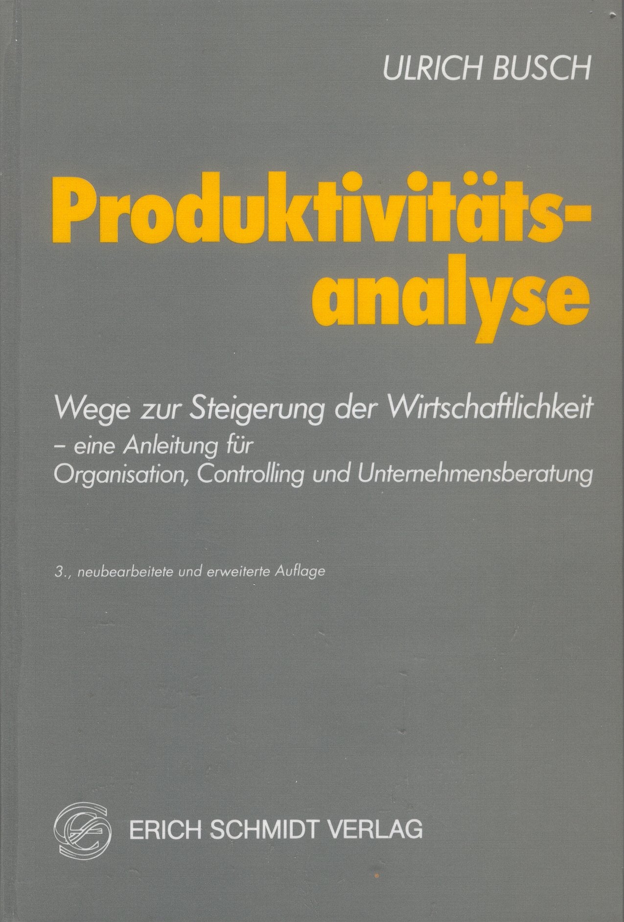 Produktivitätsanalyse: Wege zur Steigerung der Wirtschaftlichkeit - eine Anleitung für Organisation, Controlling und Unternehmensberatung Business, Finance & Career