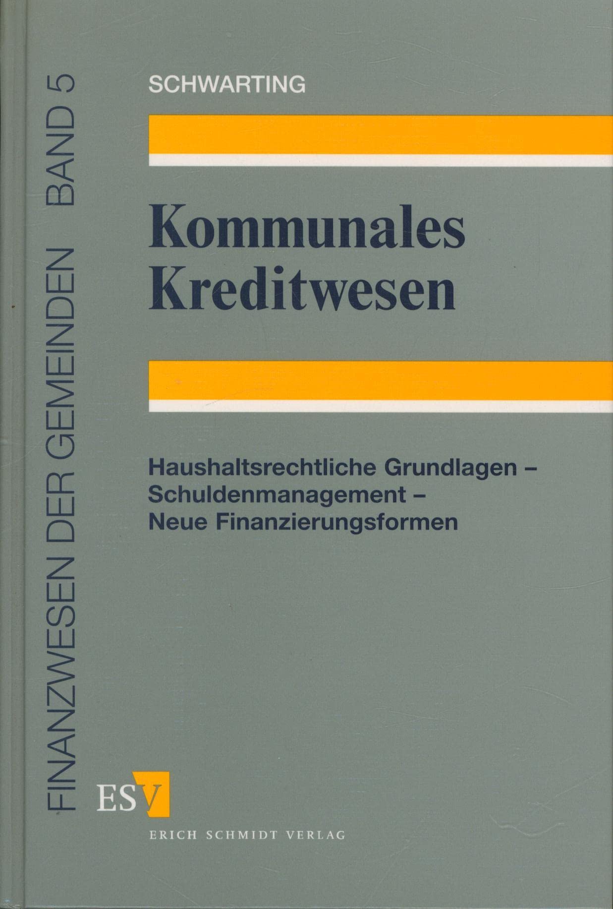 Kommunales Kreditwesen: Haushaltsrechtliche Grundlagen - Schuldenmanagement - Neue Finanzierungsformen Books