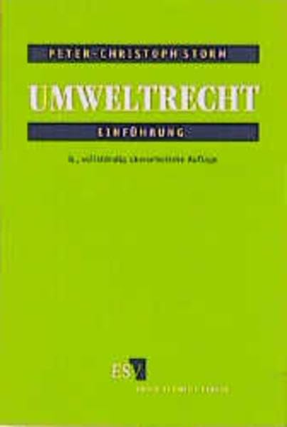 Product Image: Umweltrecht: Einführung