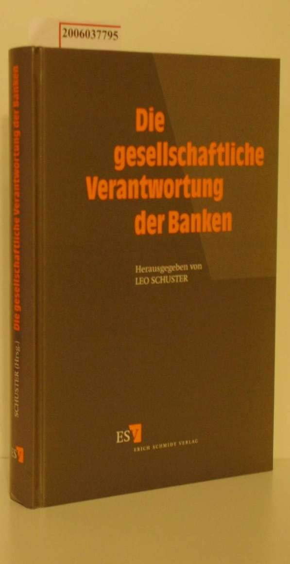 Die gesellschaftliche Verantwortung der Banken Business, Finance & Career