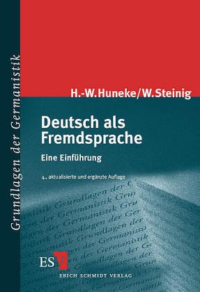 Deutsch als Fremdsprache: Eine Einführung (Grundlagen der Germanistik) Foreign Languages ​​& Dictionaries