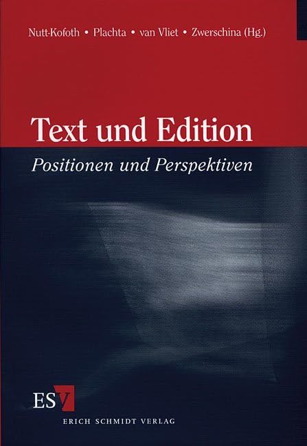 Text und Edition Contemporary literature Books