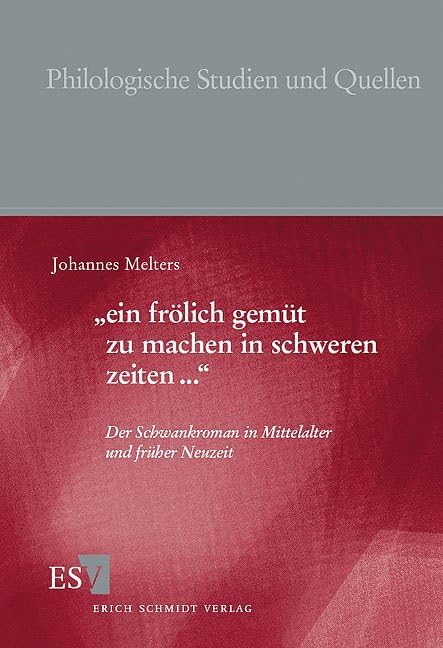„ein frölich gemüt zu machen in schweren zeiten...“ Contemporary literature