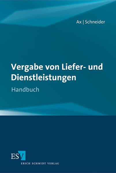 Vergabe von Liefer- und Dienstleistungen Law