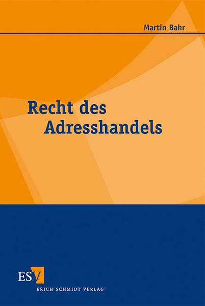 Recht des Adresshandels Law
