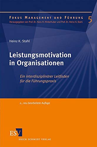 Leistungsmotivation in Organisationen book