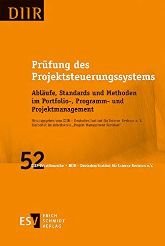 Prüfung des Projektsteuerungssystems book
