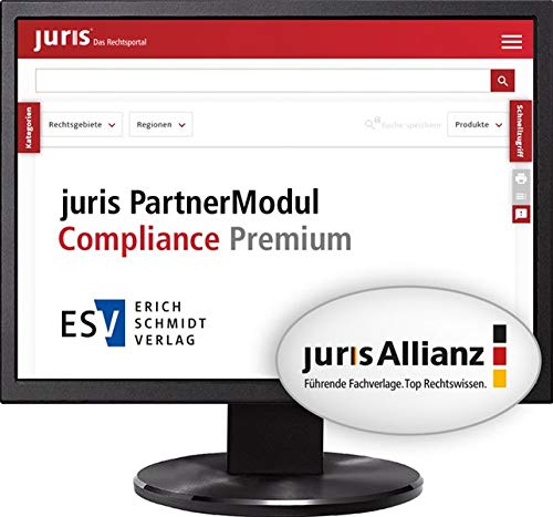 juris PartnerModul Compliance Premium - Jahresabonnement: partnered by C.F. Müller | De Gruyter | dfv Mediengruppe | Erich Schmidt Verlag | Reguvis ... Verlag Dr. Otto Schmidt (jurisAllianz Module) Books