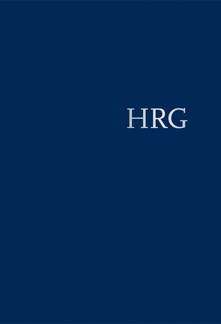 Handwörterbuch zur deutschen Rechtsgeschichte (HRG) – gebundene Ausgabe - - Band III: Konfliktbewältigung – Nowgorod Law