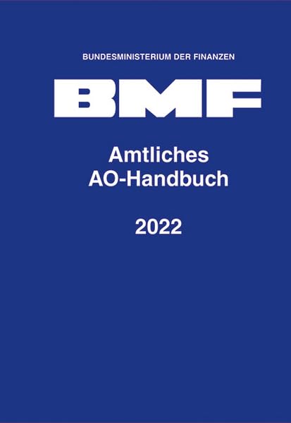 Amtliches AO-Handbuch 2022 Law