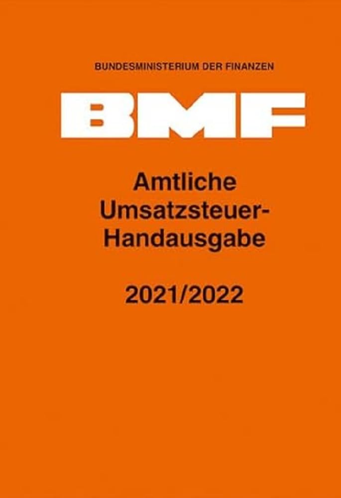 Amtliche Umsatzsteuer-Handausgabe 2021/2022 Law