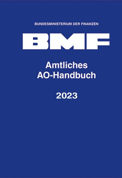 Amtliches AO-Handbuch 2023 Law