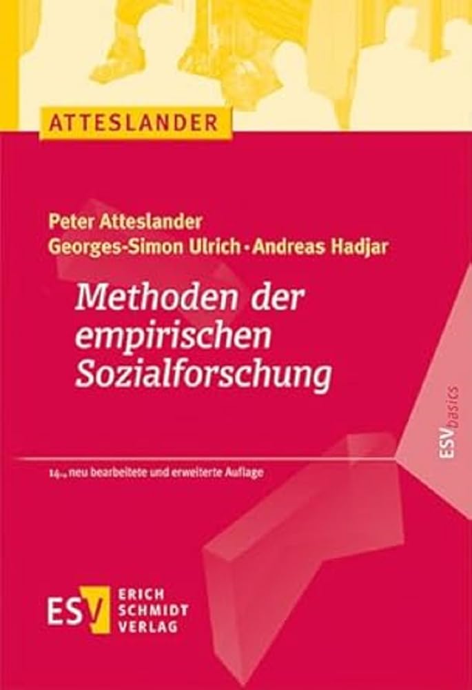 Product Image: Methoden der empirischen Sozialforschung