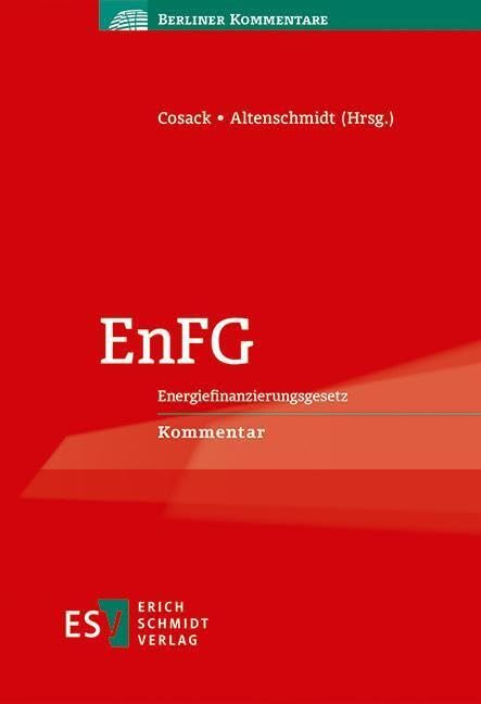 EnFG: Energiefinanzierungsgesetz - - Kommentar (Berliner Kommentare) Books