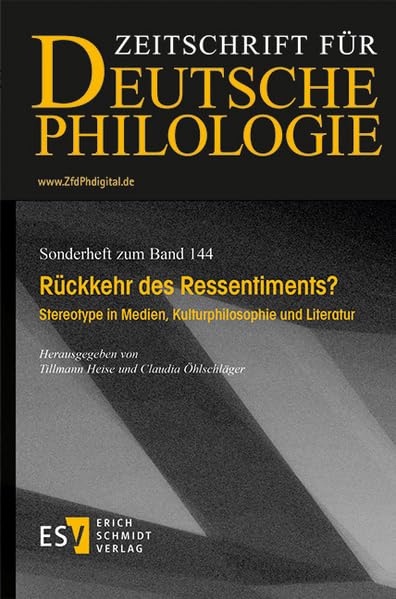 Rückkehr des Ressentiments? Contemporary literature