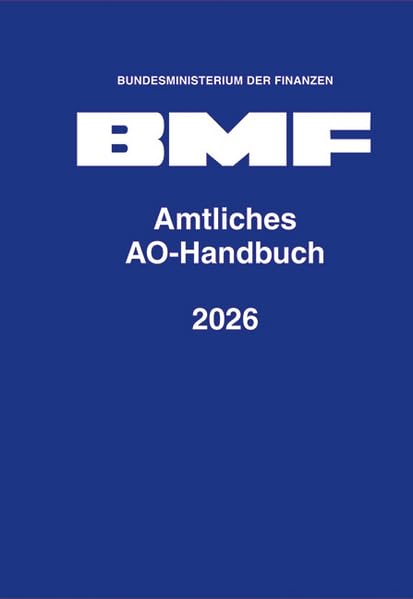 Amtliches AO-Handbuch 2026 Law