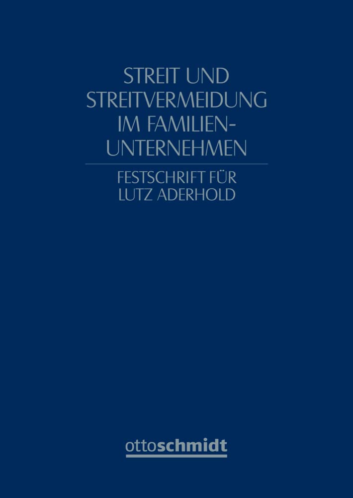 Streit und Streitvermeidung im Familienunternehmen book